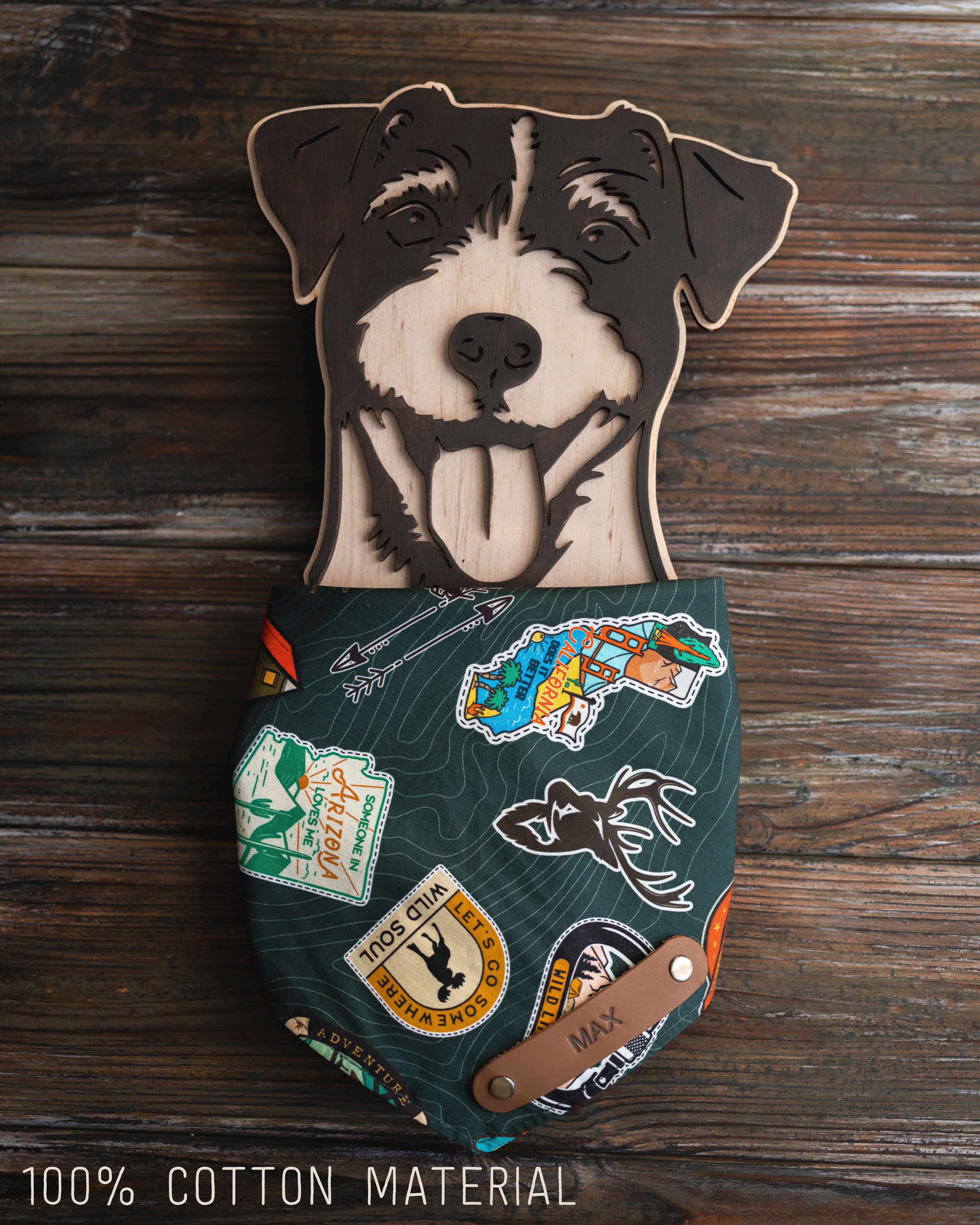 Cotton Dog Bandana