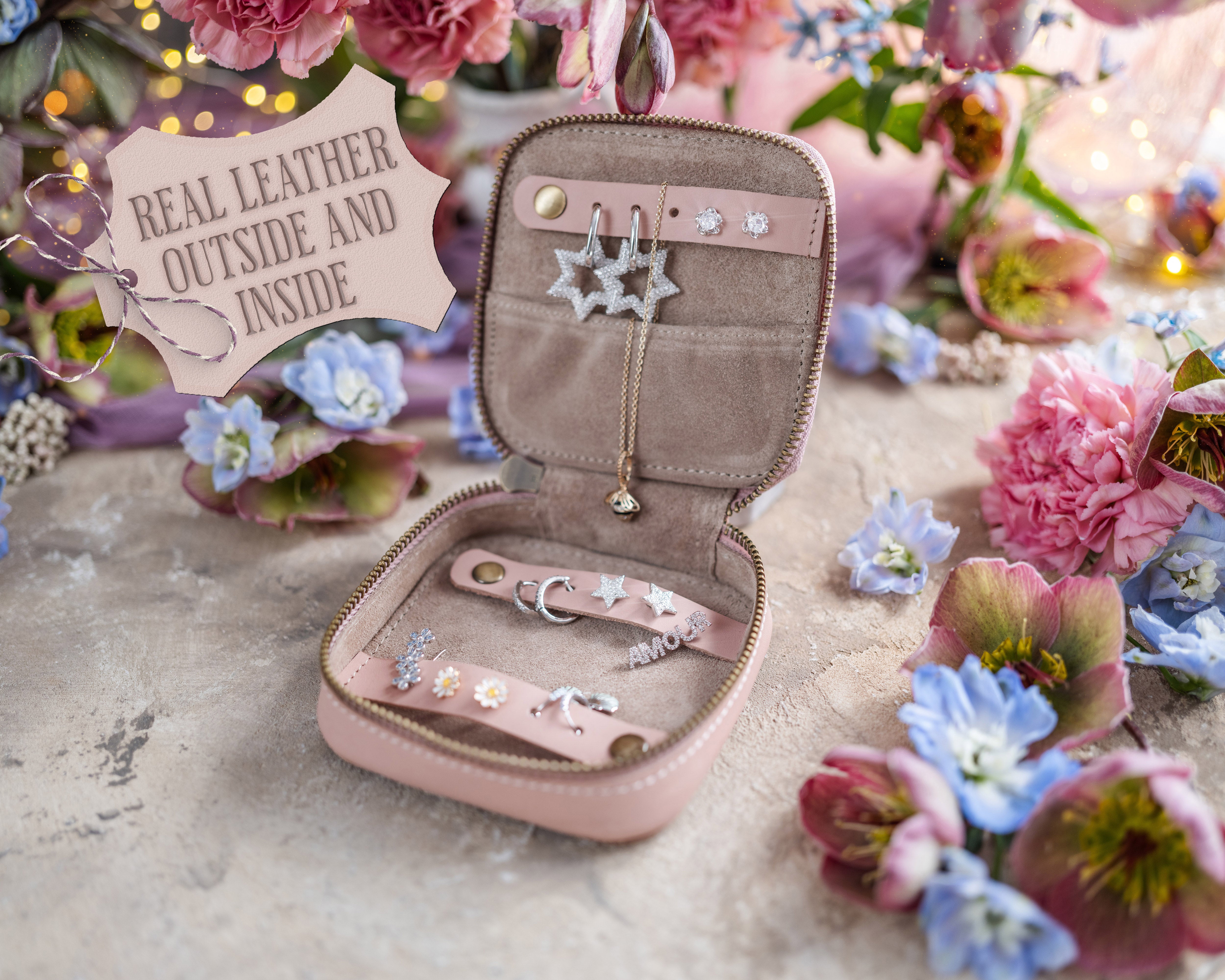 Bridesmaid Gifts Leather Set - Pick Your Own Combo