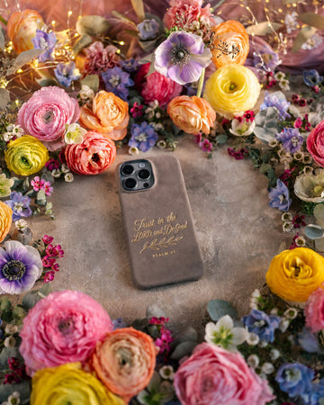 Psalm 37 iphone case – "trust in the lord, and do good" bible verse gift