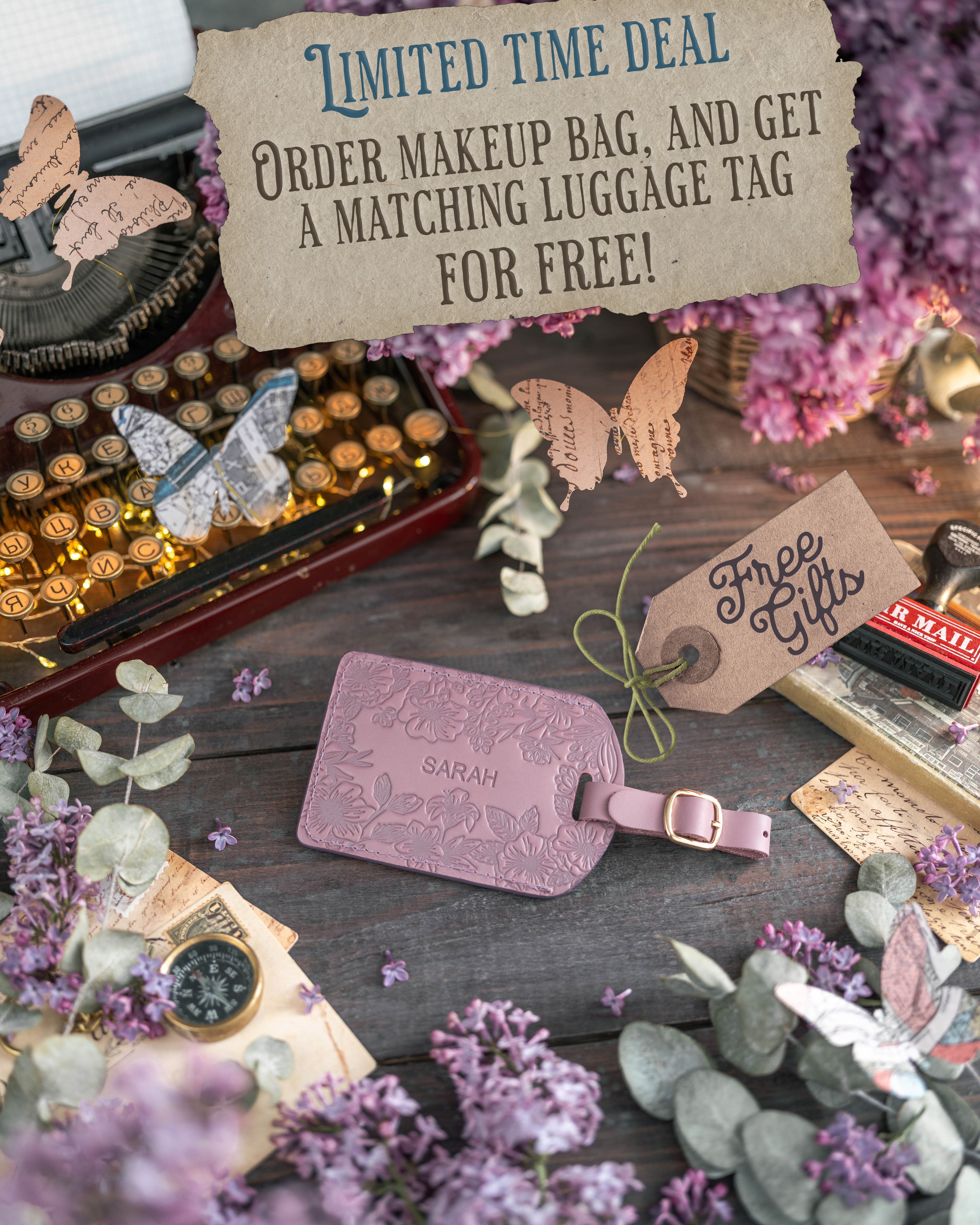 Bridesmaid Gifts Leather Set - Pick Your Own Combo