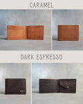 Personalized horizontal wallet