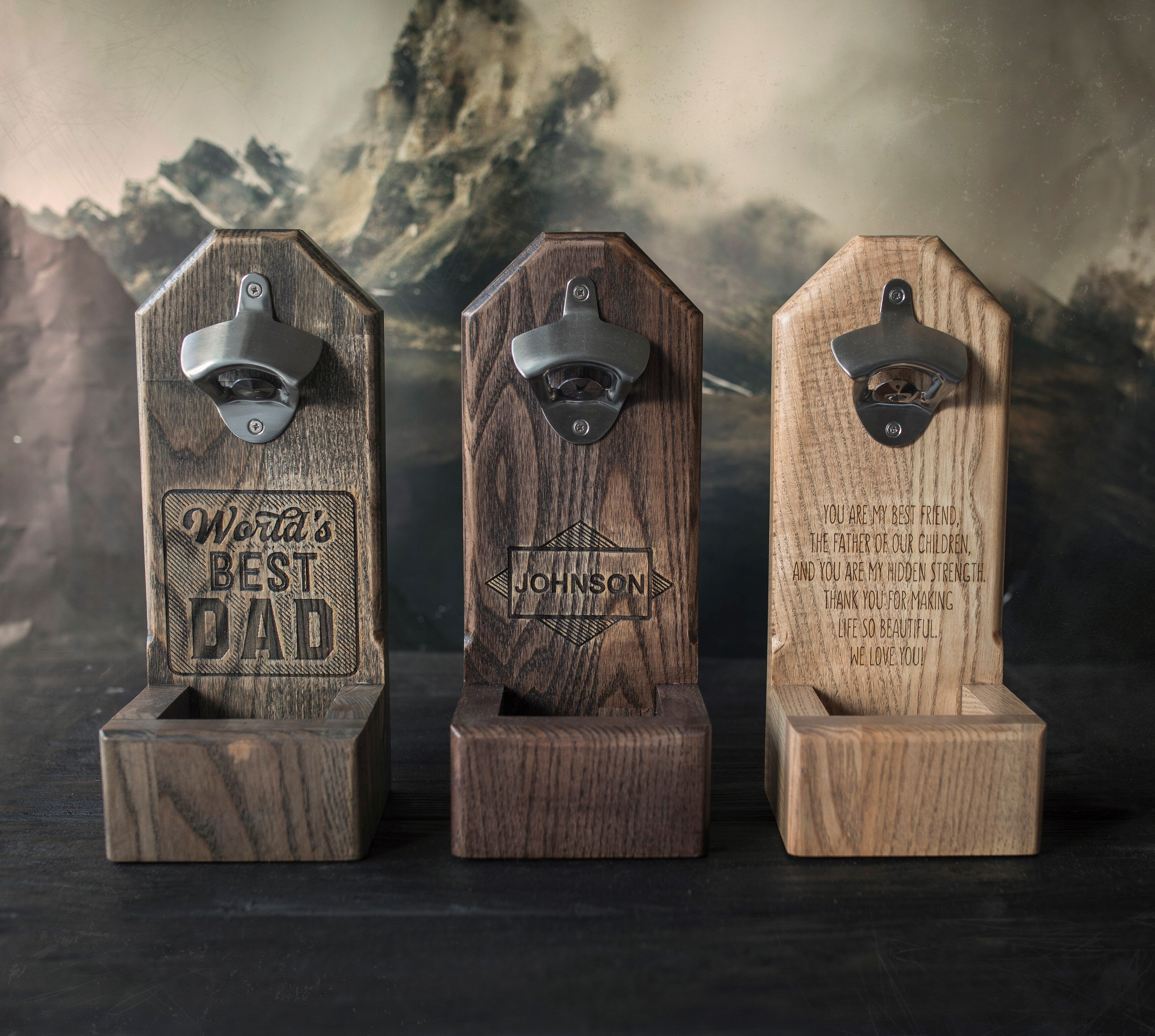 Wooden Bottle Opener