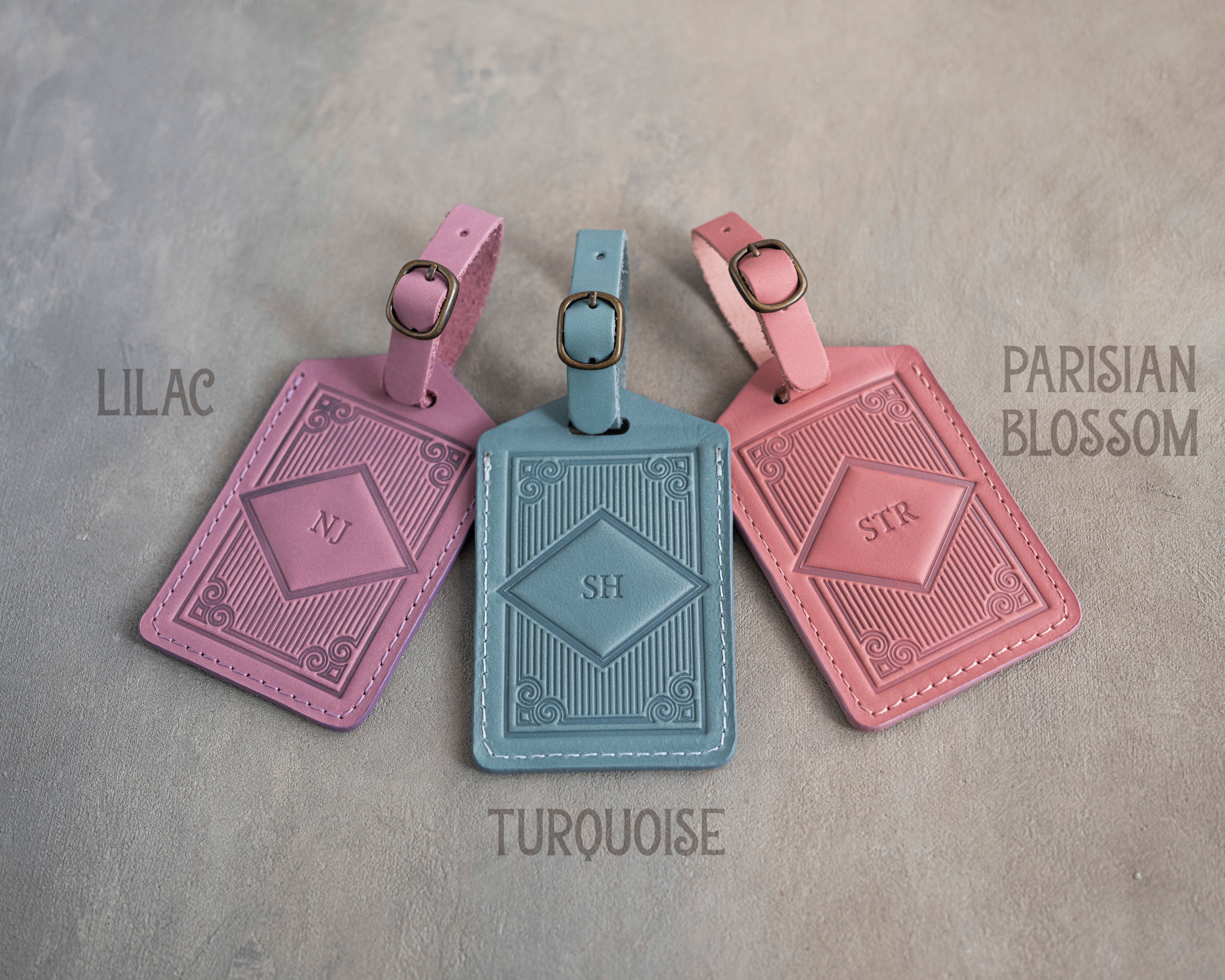 Personalized 1-3 initial Luggage Tags