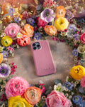 Personalized leather iPhone 14 plus case