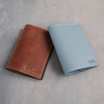 Leather Passport Cover, handcrafted to order
