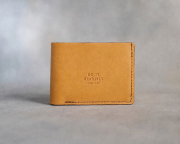 Colossians 3:23 men's wallet – "do it heartily" bible verse gift