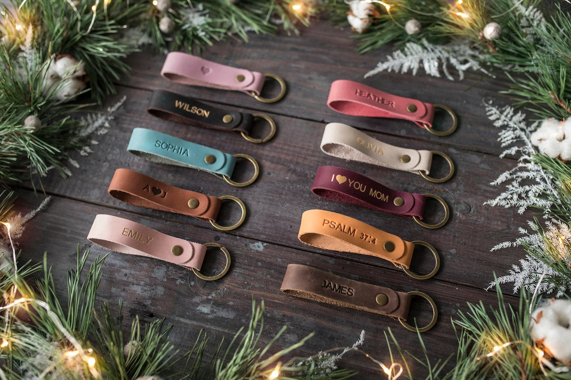 Leather Keychain