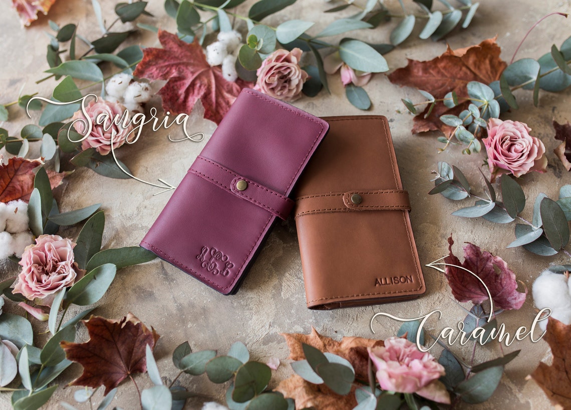 Personalized womens wallet