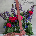Personalized Leather Dog Leash, handcrafted to order