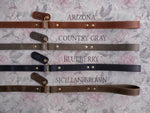 Personalized Leather Dog Leash
