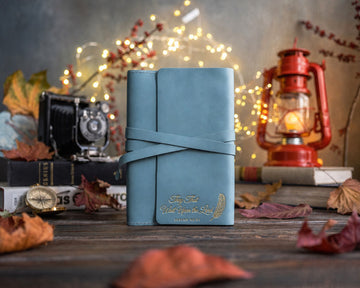 Isaiah 40:31 leather journal – "mount up with wings as eagles" bible verse gift