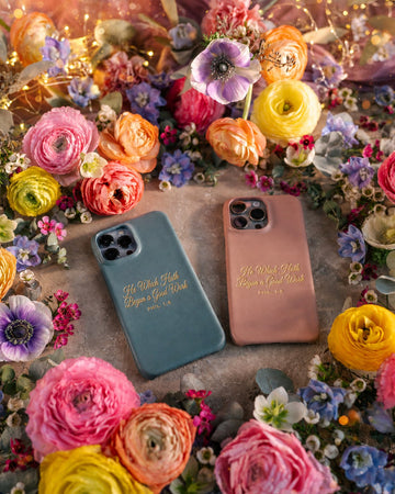 Philippians 1:6 iphone case – "he which hath begun a good work" bible verse gift