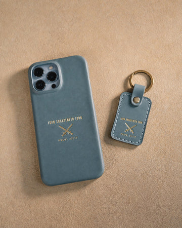 Proverbs 27:17 iphone case – "iron sharpeneth iron" bible verse gift