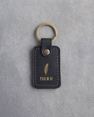 Psalm 91 keychain – bible verse christian gift