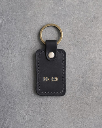 Romans 8:28 keychain – bible verse christian gift