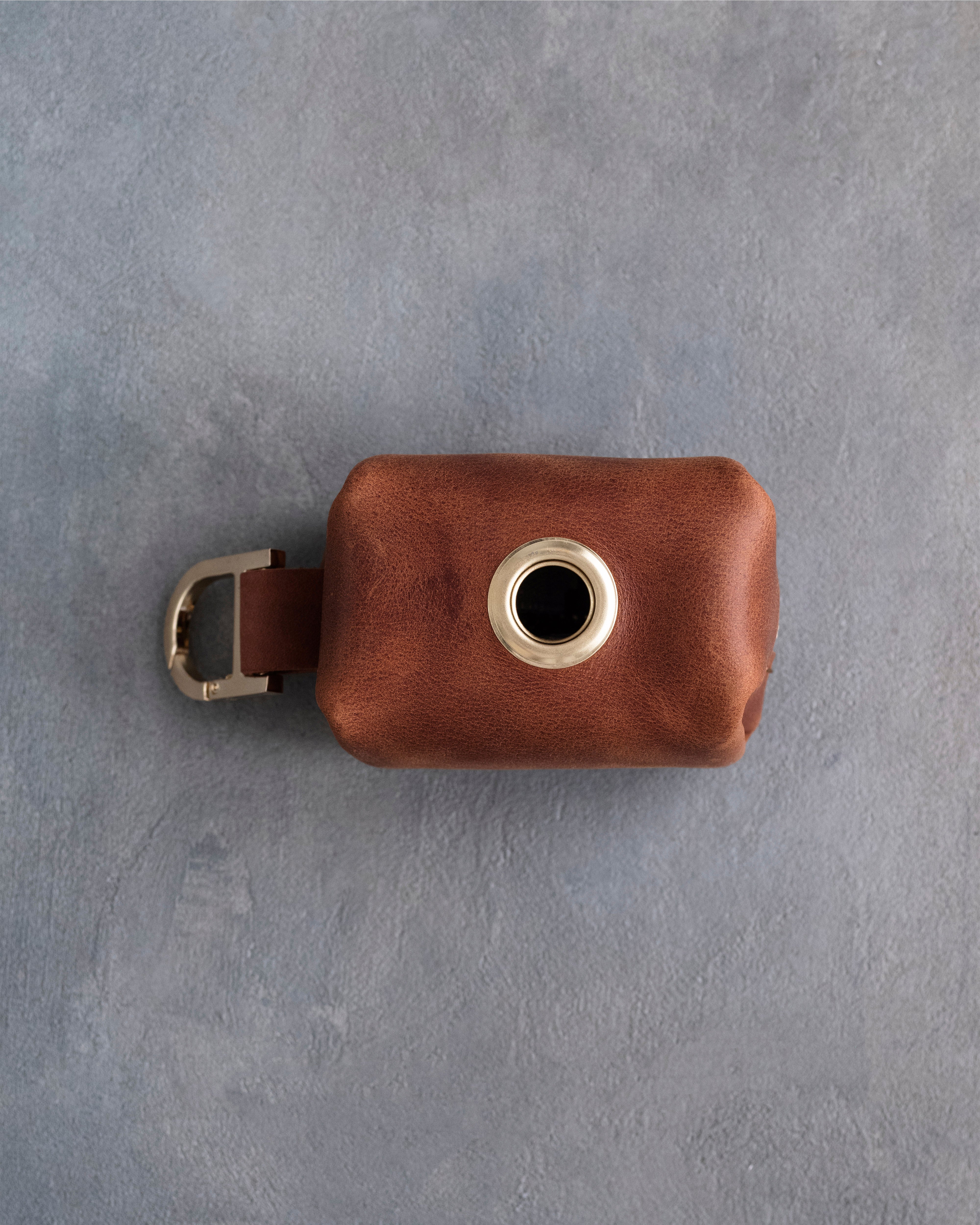 Arizona Leather Dog Poop Bag Holder