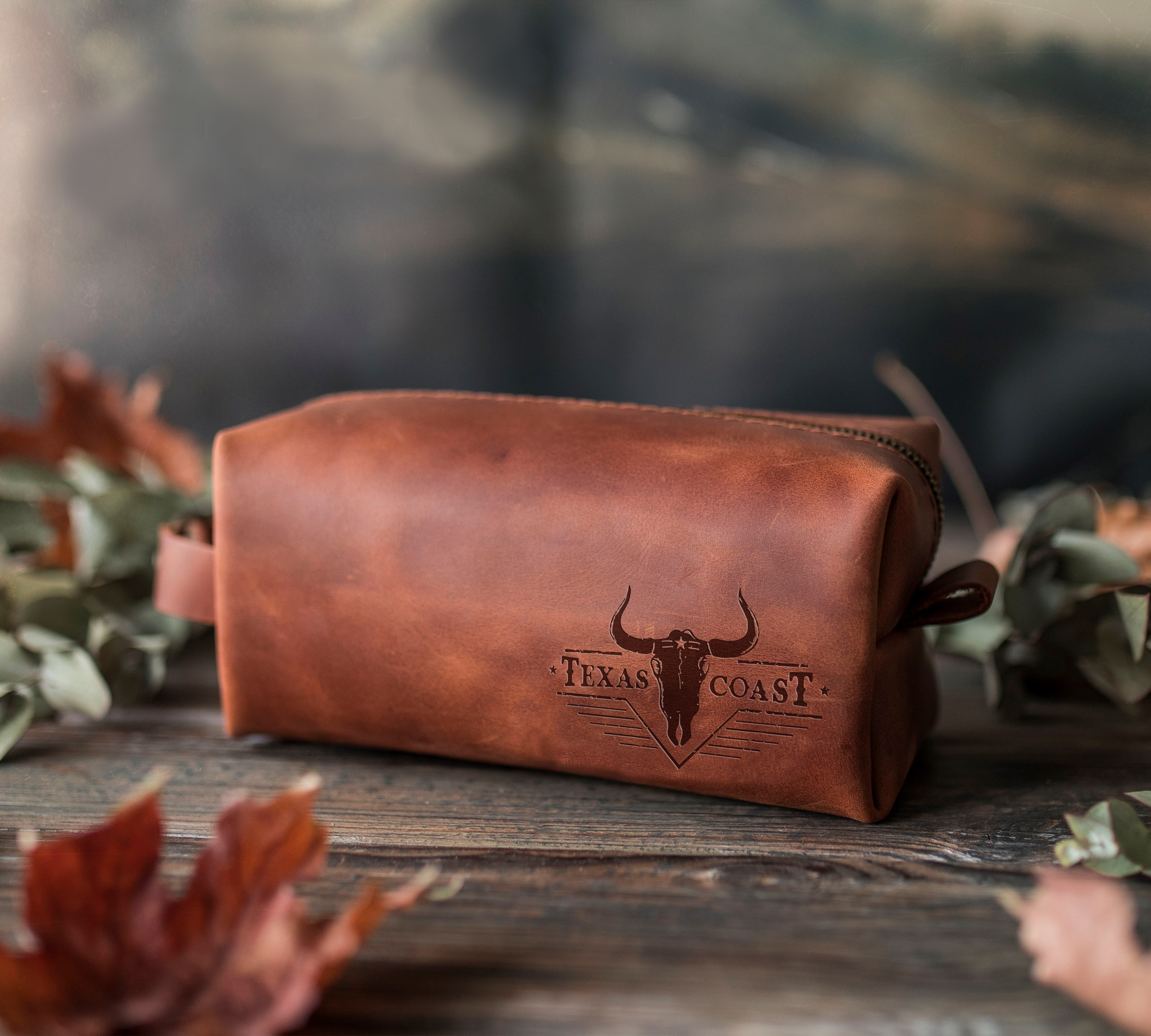 Handcrafted Western Toiletry Bag: Design Your Own