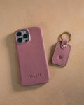 Personalized leather iPhone 14 pro max case