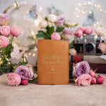 He Careth For You 1 Pet. 5:7 Indian Summer full-grain leather passport cover, Christian scripture gift