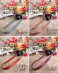 Personalized Leather Camera Strap