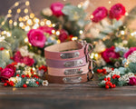 Dog collar with a name plate