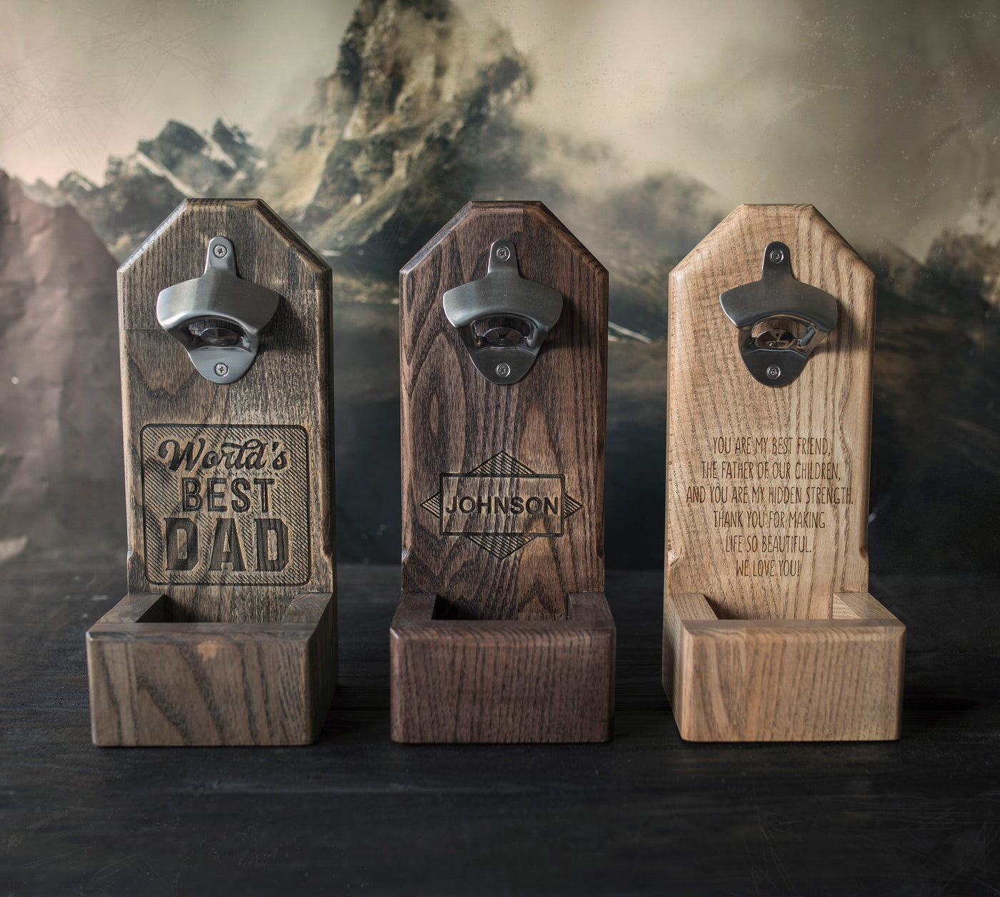 Wooden Bottle Opener