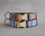 Custom dog collar in variety of designs