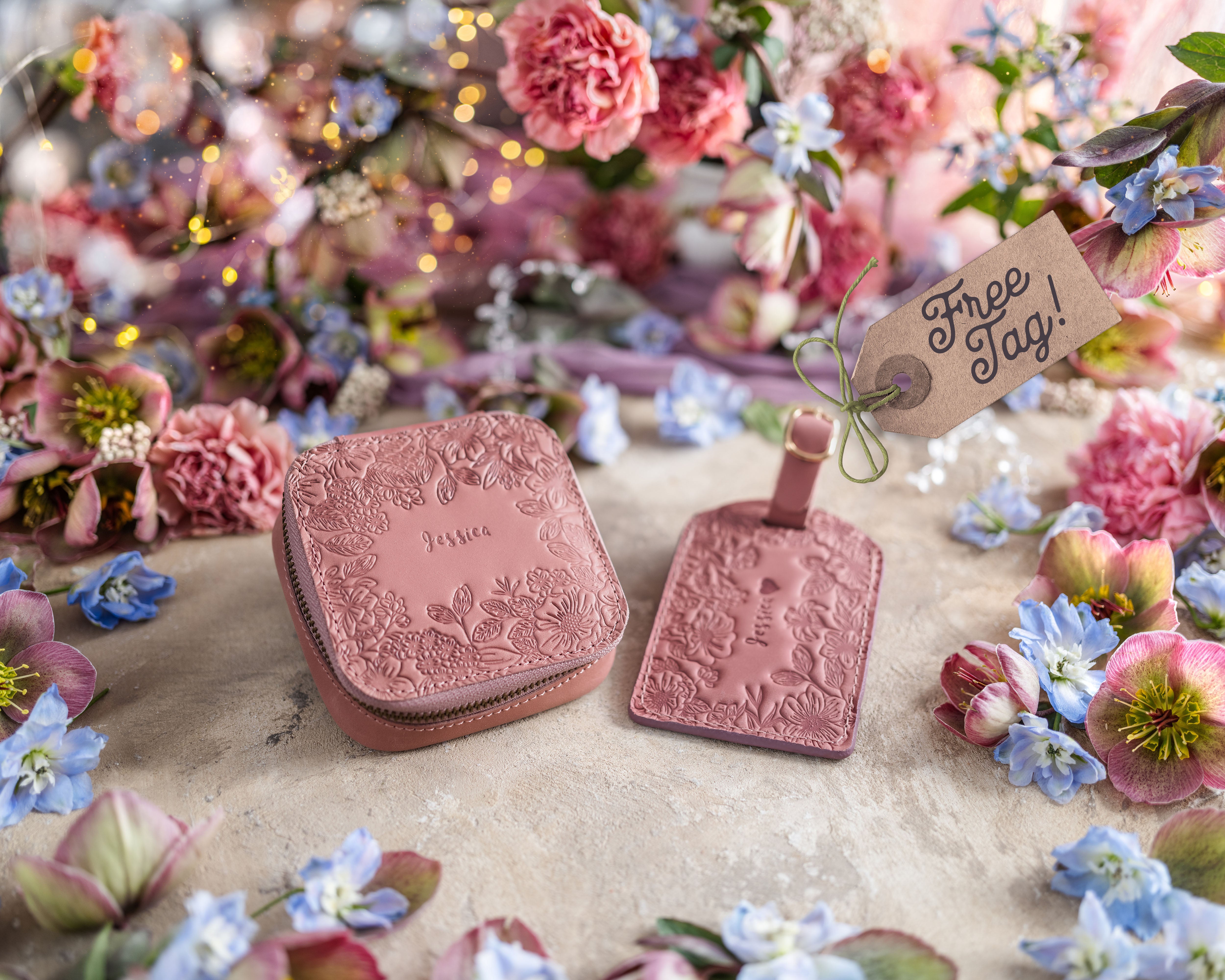 Bridesmaid Gifts Leather Set - Pick Your Own Combo