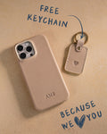 Personalized leather iPhone 13 case