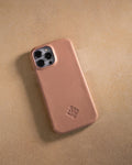 Personalized leather iPhone 12 pro case
