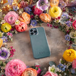 Personalized leather iPhone 15 plus case