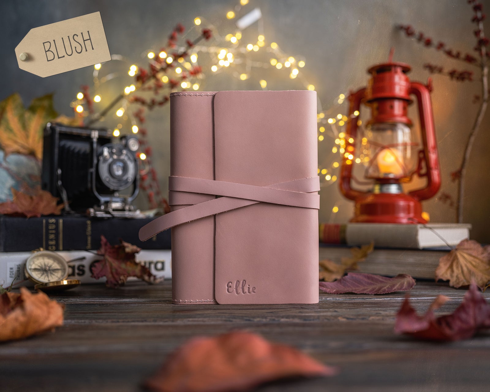 Blush Leather Journal