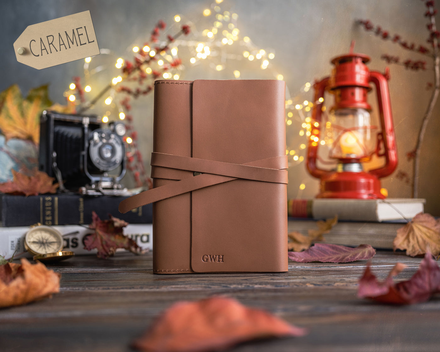 Caramel Leather Journal