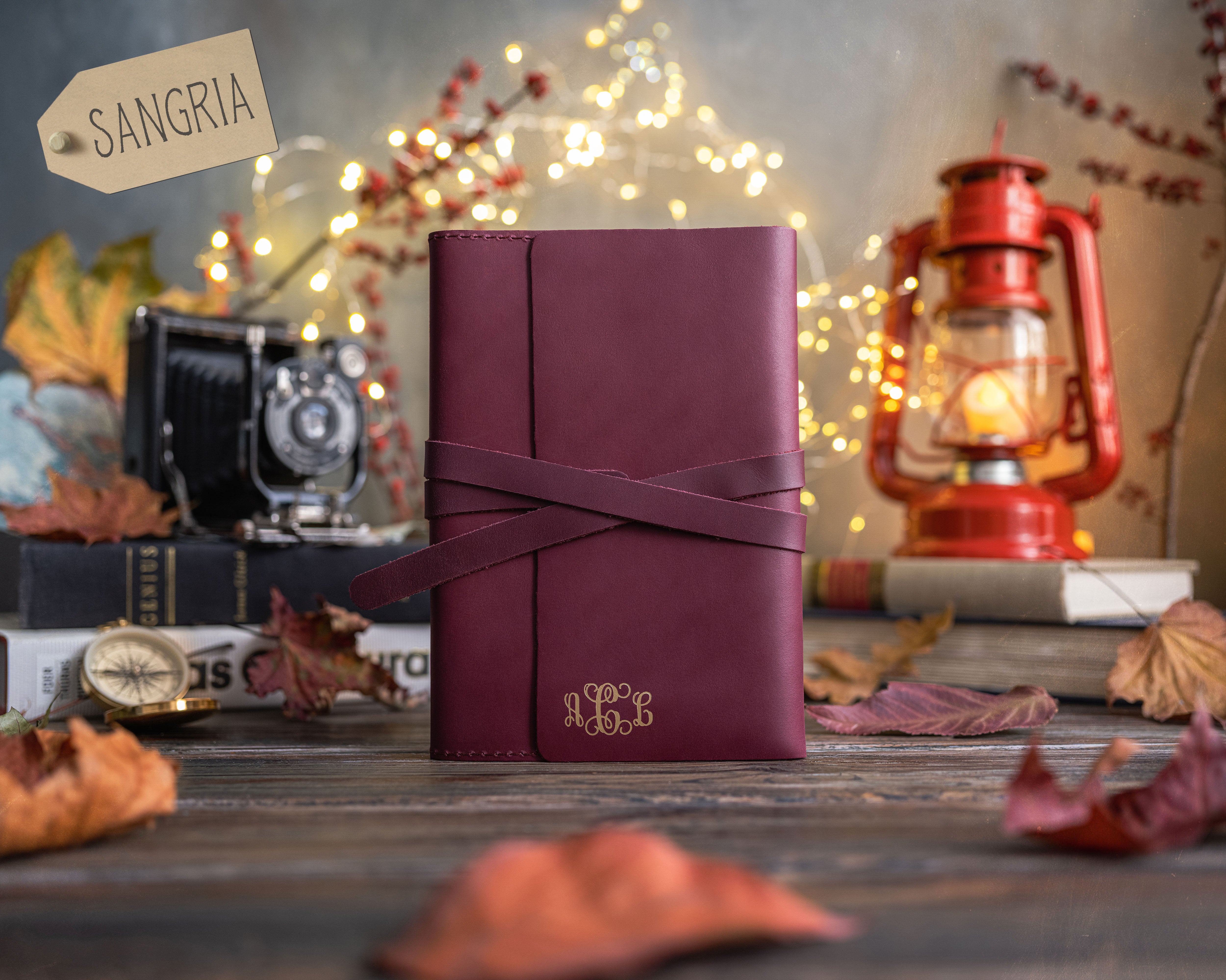 Sangria Leather Journal