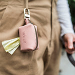 Leather Dog Poop Bag Holder