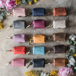 Leather Dog Poop Bag Holder