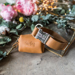 Leather Dog Poop Bag Holder