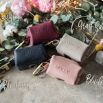 Leather Dog Poop Bag Holder