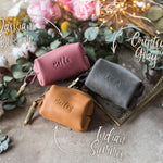 Leather Dog Poop Bag Holder