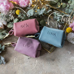 Leather Dog Poop Bag Holder