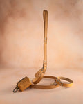 Dog Collar in Indian Summer leather with classy pin buckle