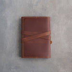 Arizona leather journal, Small size, back