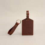 Arizona Leather Luggage Tag Personalized - Custom - Logo - Embossed - Corporate Gift