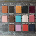 Personalized Mens Toiletry Bag - Leather Dopp Kit