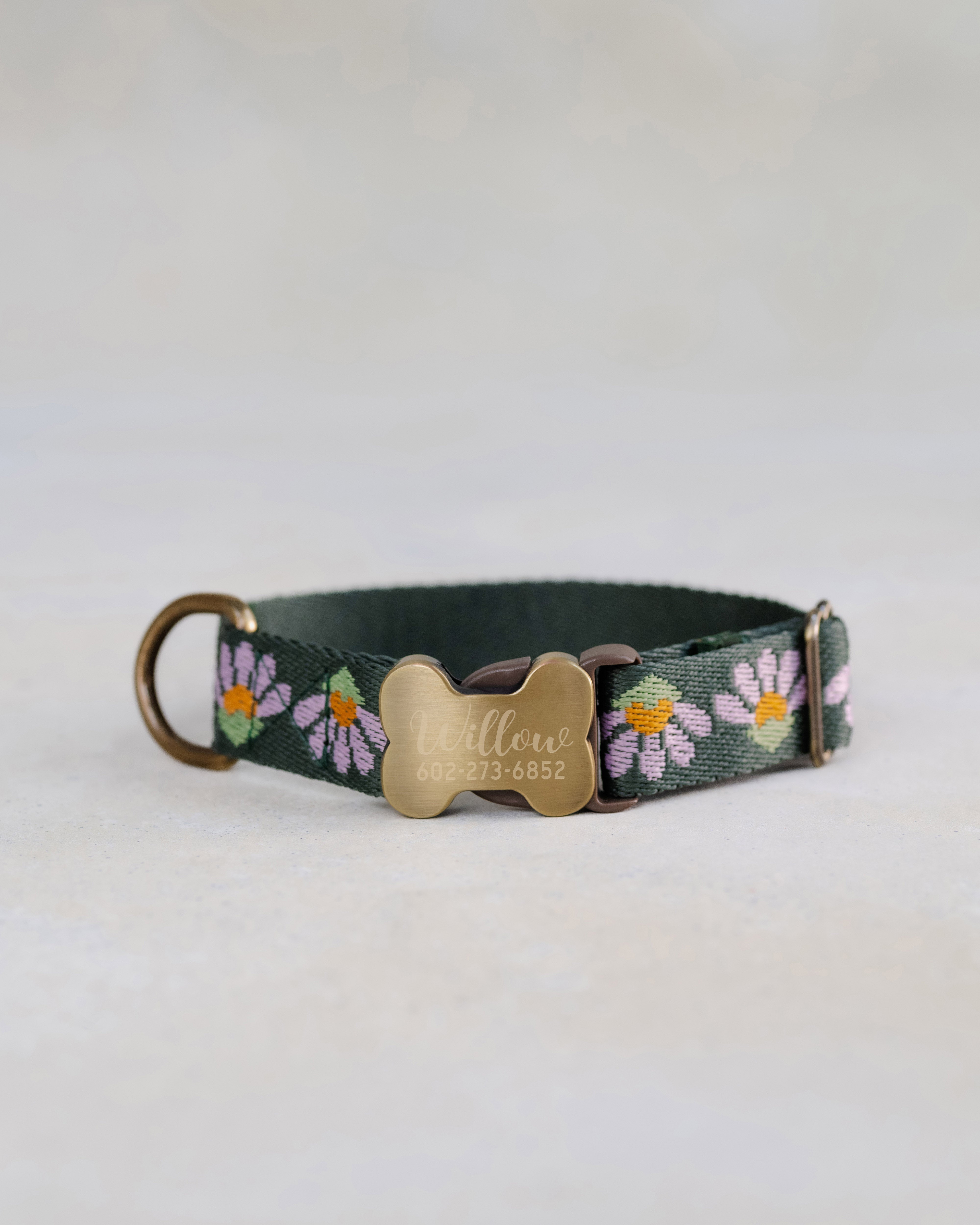 Custom dog collar in variety of designs