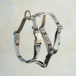 Arrowhead webbing dog harness in the same pattern