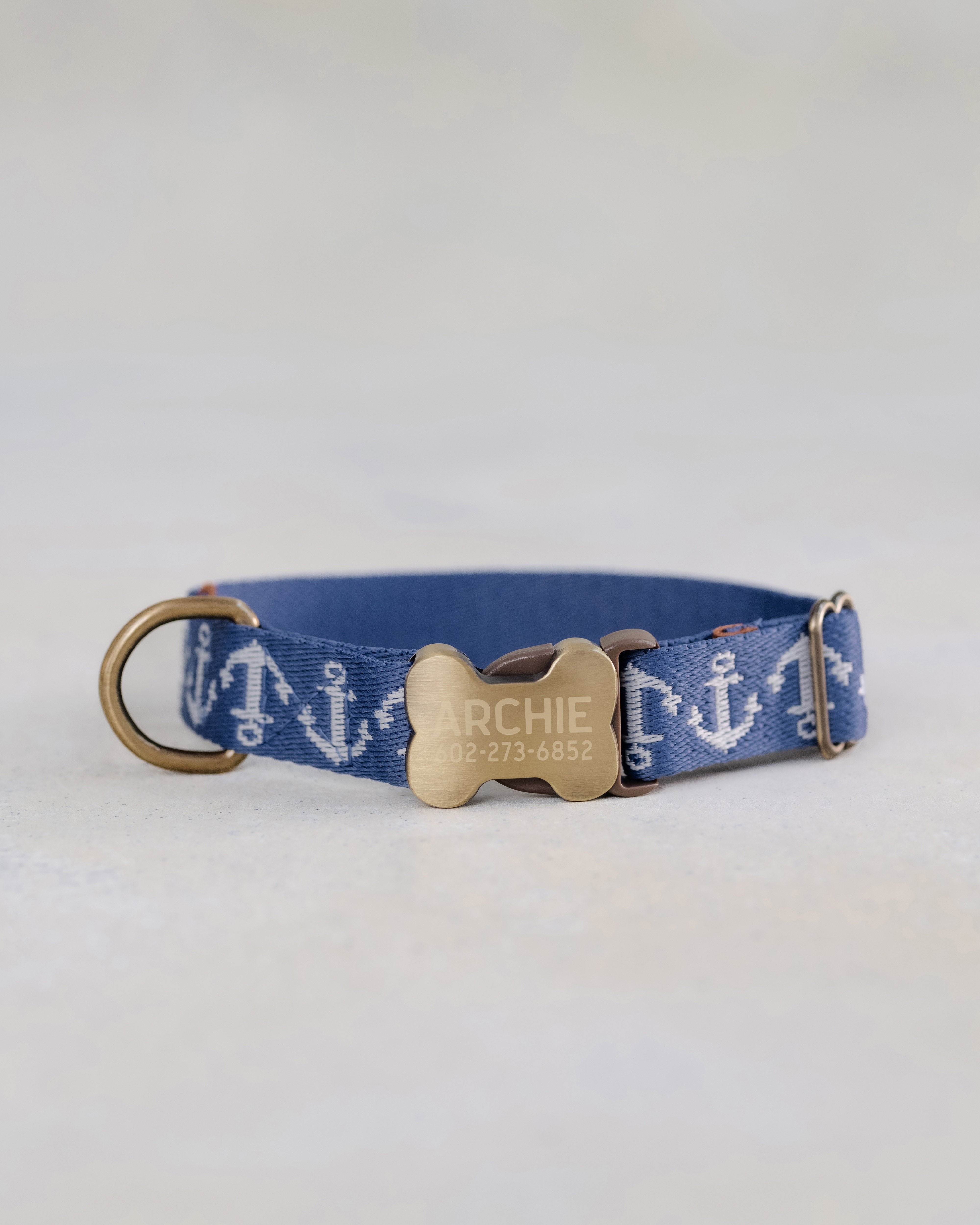 Personalized Dog Collar - Dog Collar and Leash Set