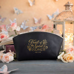 Fruit Of The Spirit Gal. 5:22 full-grain leather makeup bag, Christian scripture gift