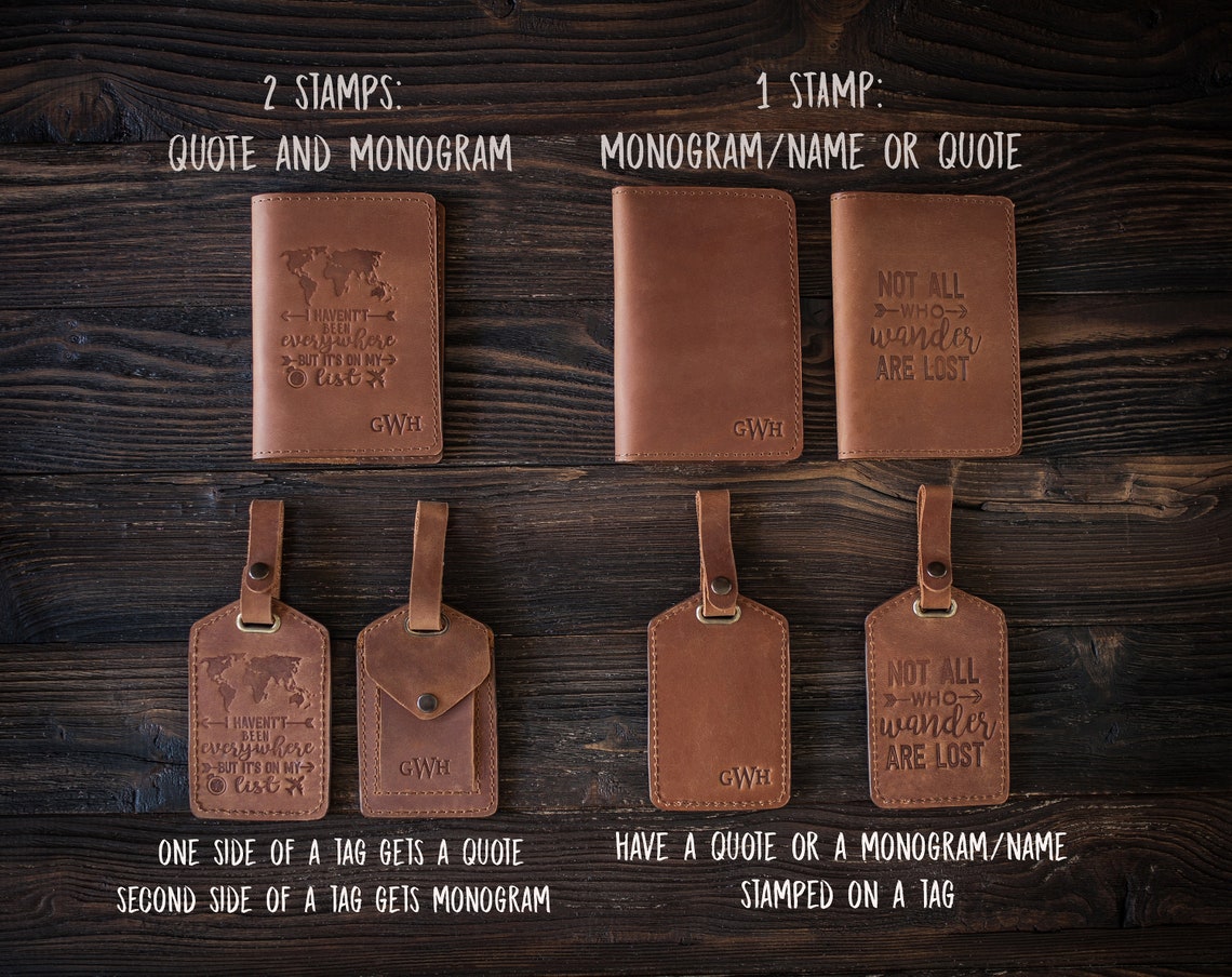 Passport Cover / Travel Wallet / Luggage tag built for everyday use