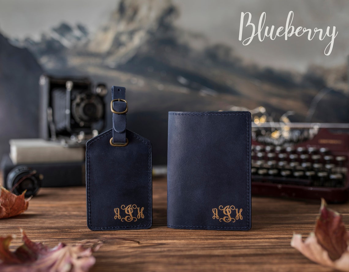 Passport Cover / Travel Wallet / Luggage tag crafted with care